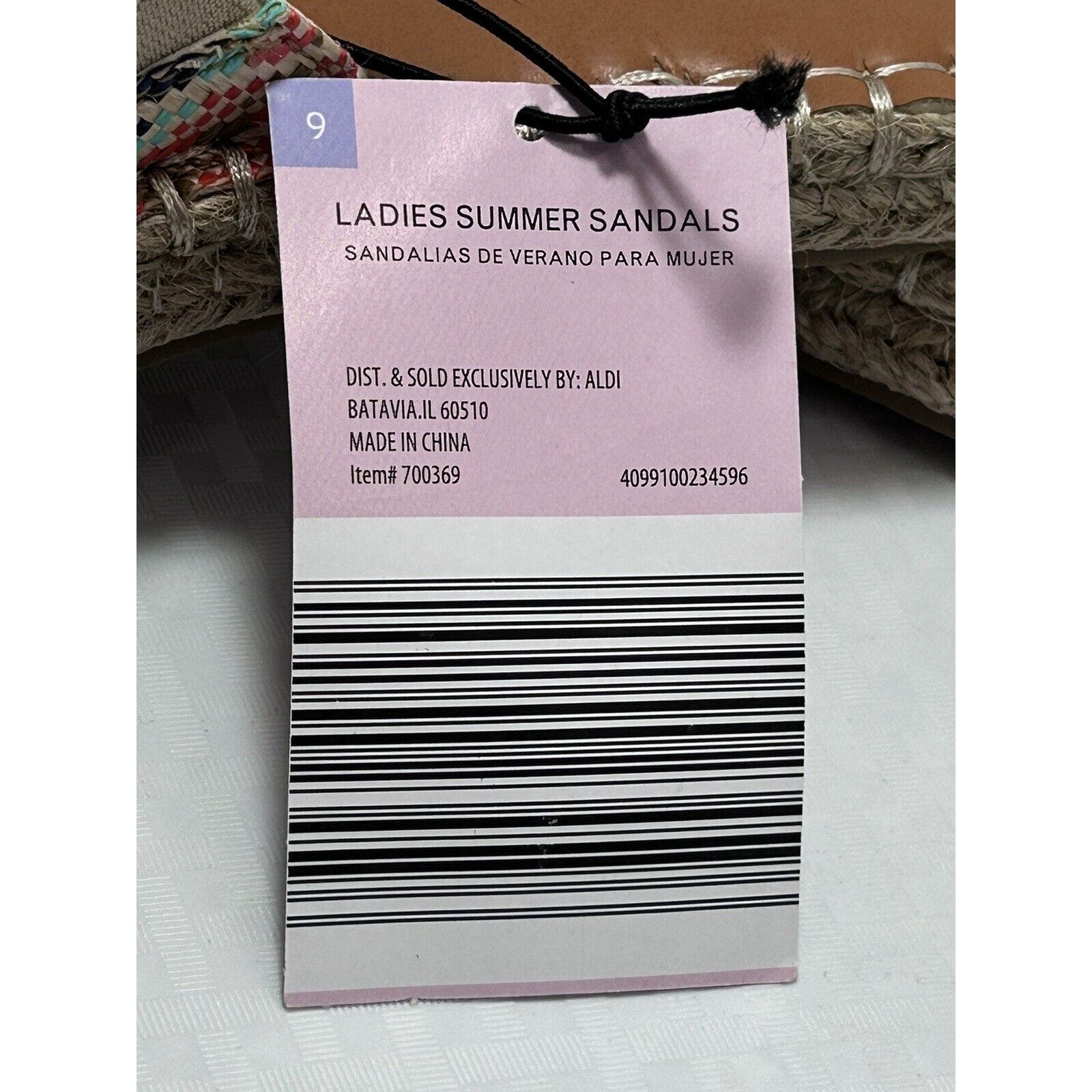 Serra Ladies Size 9 Summer Sandals — image 7 of 8